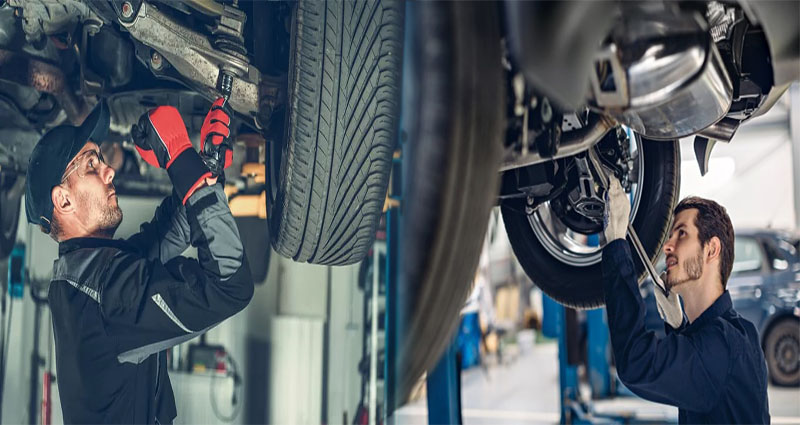 Servicing and Replacing Suspension Components: The Duties of an Experienced Automotive Technician