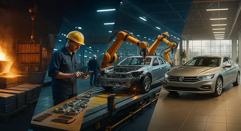 How the Automotive Supply Chain Works: From Raw Materials to the Dealership Floor