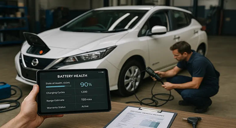 Used Nissan Leaf Battery Health Check Before Purchasing (A Buyer’s Guide)